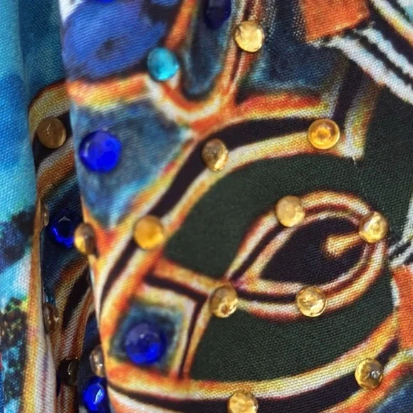 TRUE COLOUR dress Swarovski Crystals size S-M